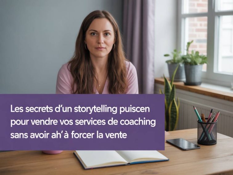 Les secrets d’un storytelling puissant pour vendre vos services de coaching sans avoir à forcer la vente